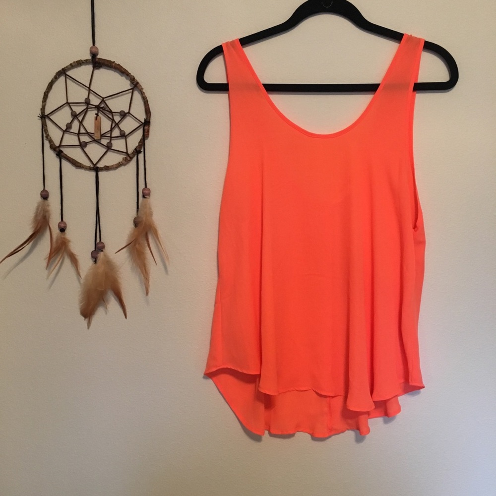 LUSH tangerine tank!